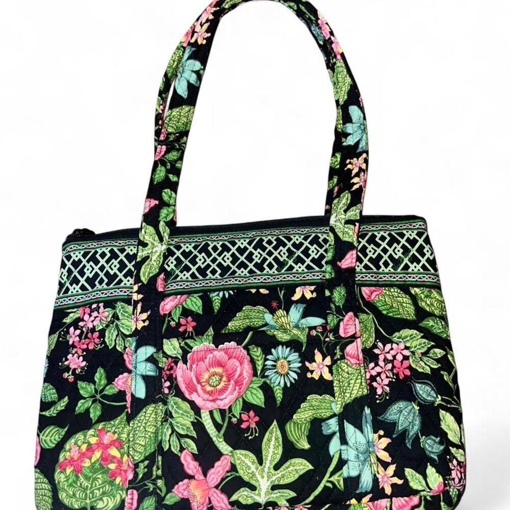 Vera Bradley Woman's Floral Fairycore Grandma Purse Handbag